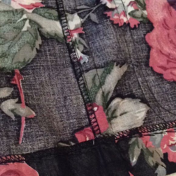 Floral Blazer, Size 10, custom  made.VTG, EUC - Picture 8 of 10